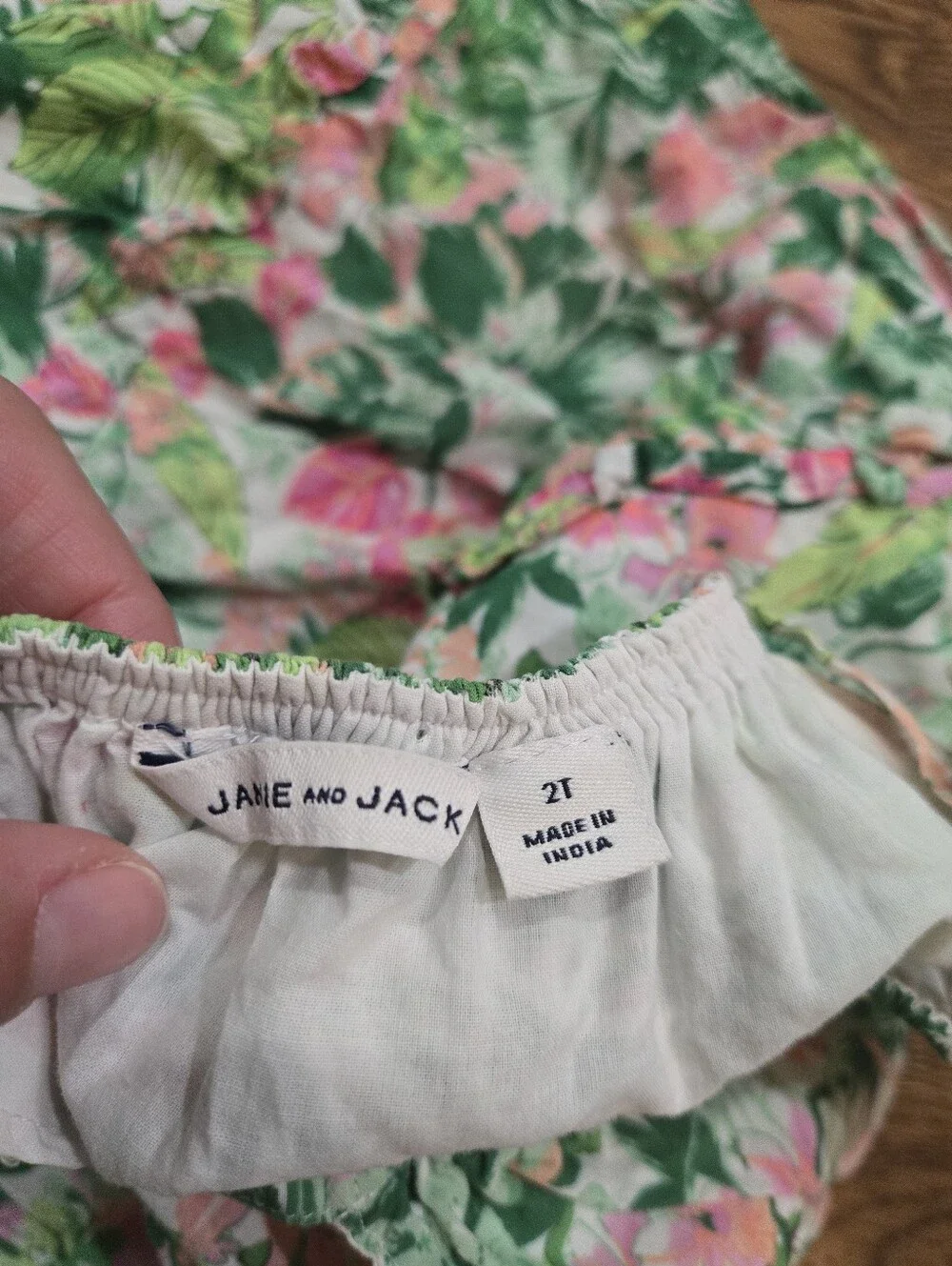 Janie and Jack Girls 2T Floral Sun Dress Bundle 2 Piece